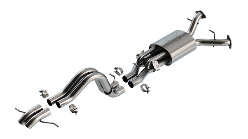 Borla 140935 Cat-Back Exhaust System ATAK for 2022-2026 Ford Bronco Raptor (3.0L V6 Twin Turbo)