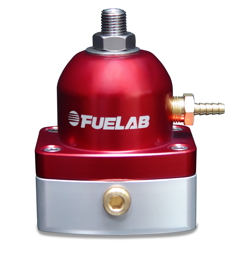 Fuelab 53501-2 535 EFI Adjustable Mini FPR 25-90 PSI (2) -6AN In (1) -6AN Return - Red