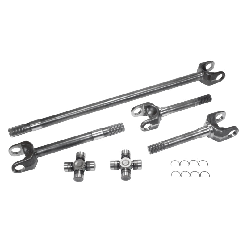 Yukon Gear & Axle ZA W26022 USA Standard 4340 Chrome-Moly Replacement Axle Kit For 79-93 Dodge Dana 60 Front / 30 Spline