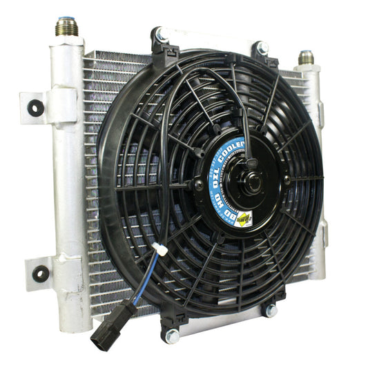 BD Diesel Xtrude Trans Cooler w/Fan 5.5in 1300611
