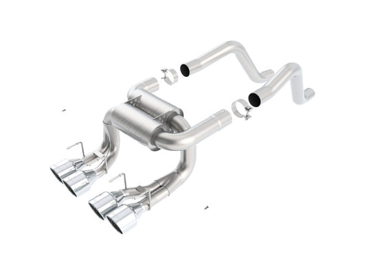 Borla 11822 06-12 Chevrolet Corvette Z06/ZR1 6.2L/7.0L 8cyl Aggressive ATAK Exhaust (rear section only) - #11822