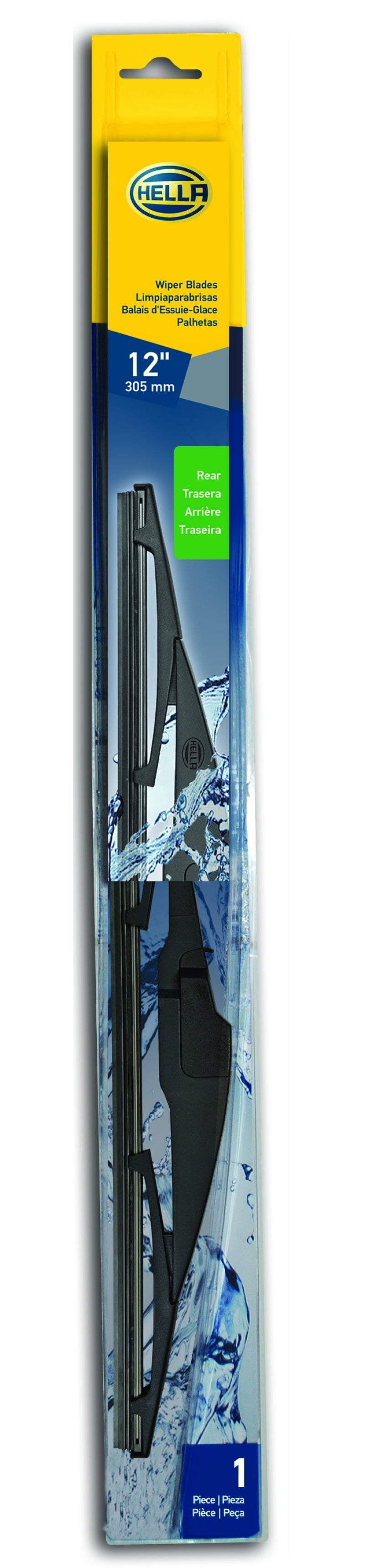 HELLA 9XW398114012T Rear Wiper Blade 12in Single