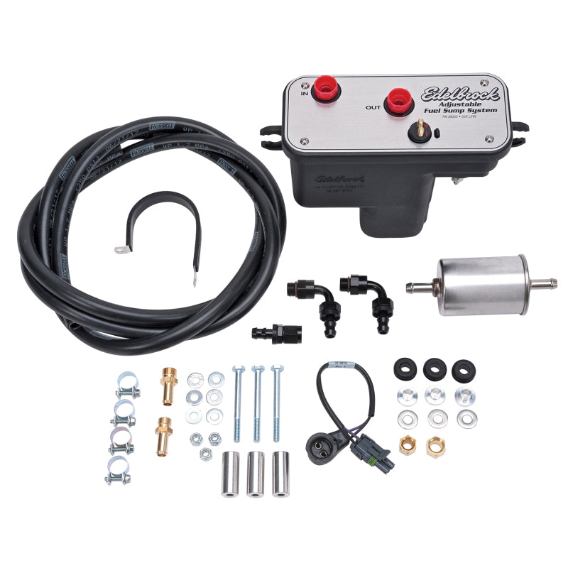Edelbrock 36031 Universal EFI Fuel Sump Module Adjustable 255 LPH