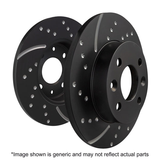 EBC 89-93 Nissan 240SX 2.4 (ABS) GD Sport Rear Rotors GD7140