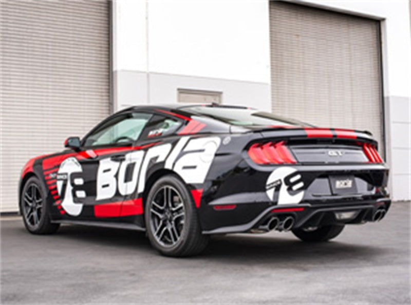 Borla 11951 2018 Ford Mustang GT 5.0L AT/MT 2.5in S-Type Exhaust w/ Valves (Rear Section Only) - #11951