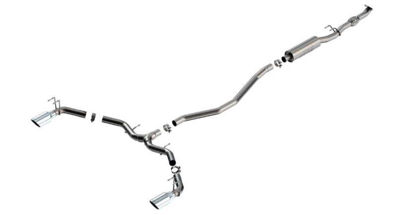 Borla 140922 Cat-Back Exhaust System S-Type for 2022-2026 Honda Civic Si / 2023-2026 Acura Integra (1.5L I4)