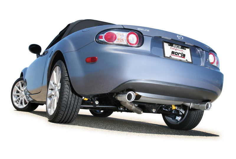 Borla 140169 06-14 Mazda MX-5 Miata 2.0L RWD Twin-Tip Cat Back Exhaust - #140169