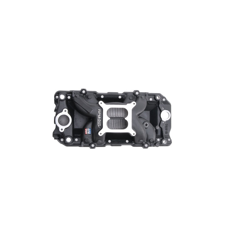 Edelbrock 75613 Intake Manifold Nascar Edition RPM Air-Gap for Big-Block Chevrolet 396-502 with Oval