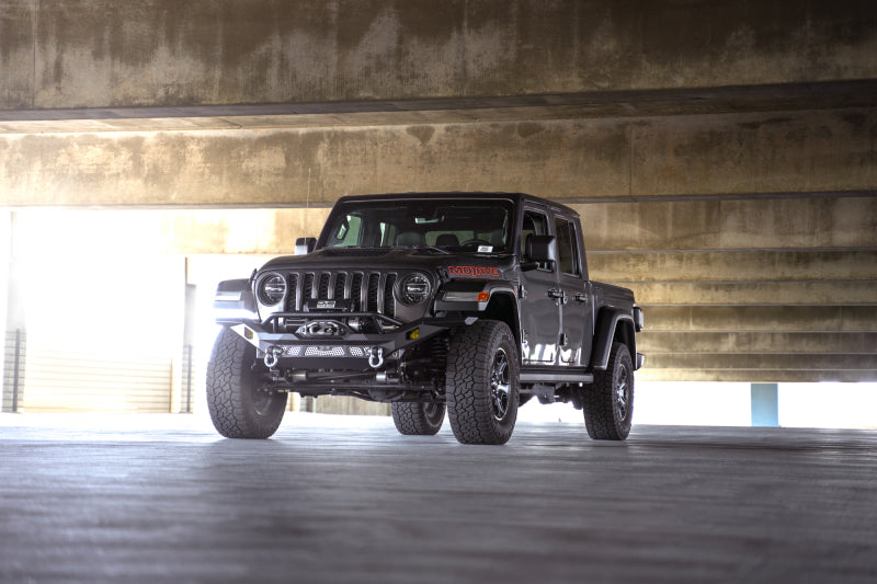 DV8 Offroad 07-18 Jeep Wrangler JK / 18-23 Wrangler JL / 20-23 Gladiator JT MTO Series Front Bumper - #FBJL-12