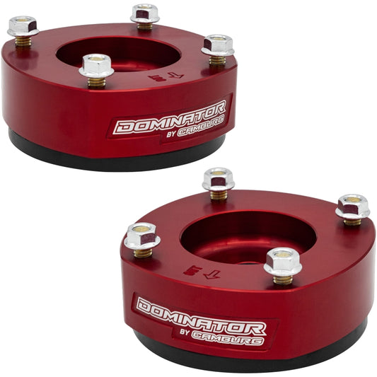 Camburg Engineering CAM-310203 Dominator Preload Spacer Kit 1.5 in Red for 2022-2025 Toyota Tundra