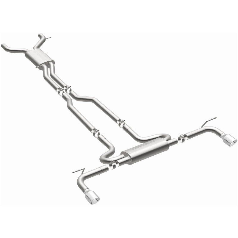 MagnaFlow 15085 07 Audi Q7 V8 4.2L Dual Split Rear Exit Stainless Cat-Back Perf Exhaust - #15085