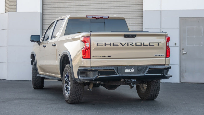 Borla 140914 22-23 Chevrolet Silverado 1500 ZR2 & AT4X 6.2L CC SB 147.5in WB S-Type Cat-Back - #140914