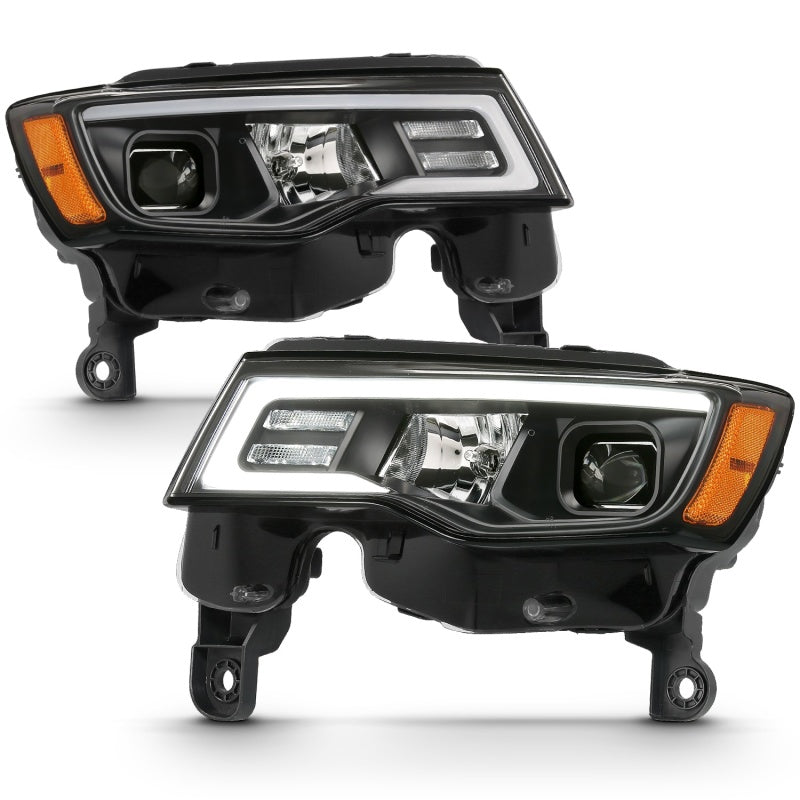 ANZO 2017-2022 Jeep Grand Cherokee LED Projector Headlights