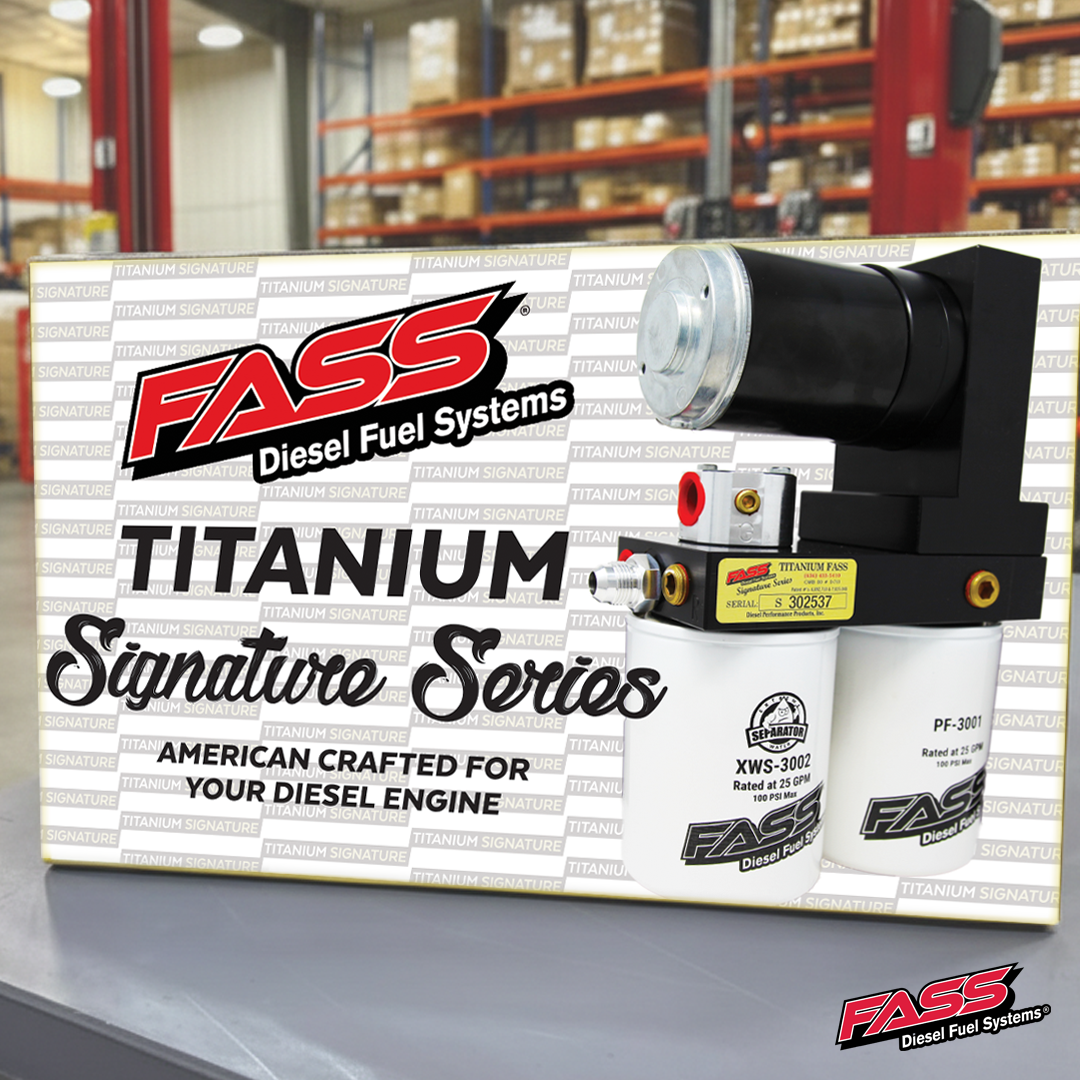 FASS Titanium Signature Series 100GPH Fuel System for GMC/Chevrolet 1992–2000 Turbo Diesel 6.5L