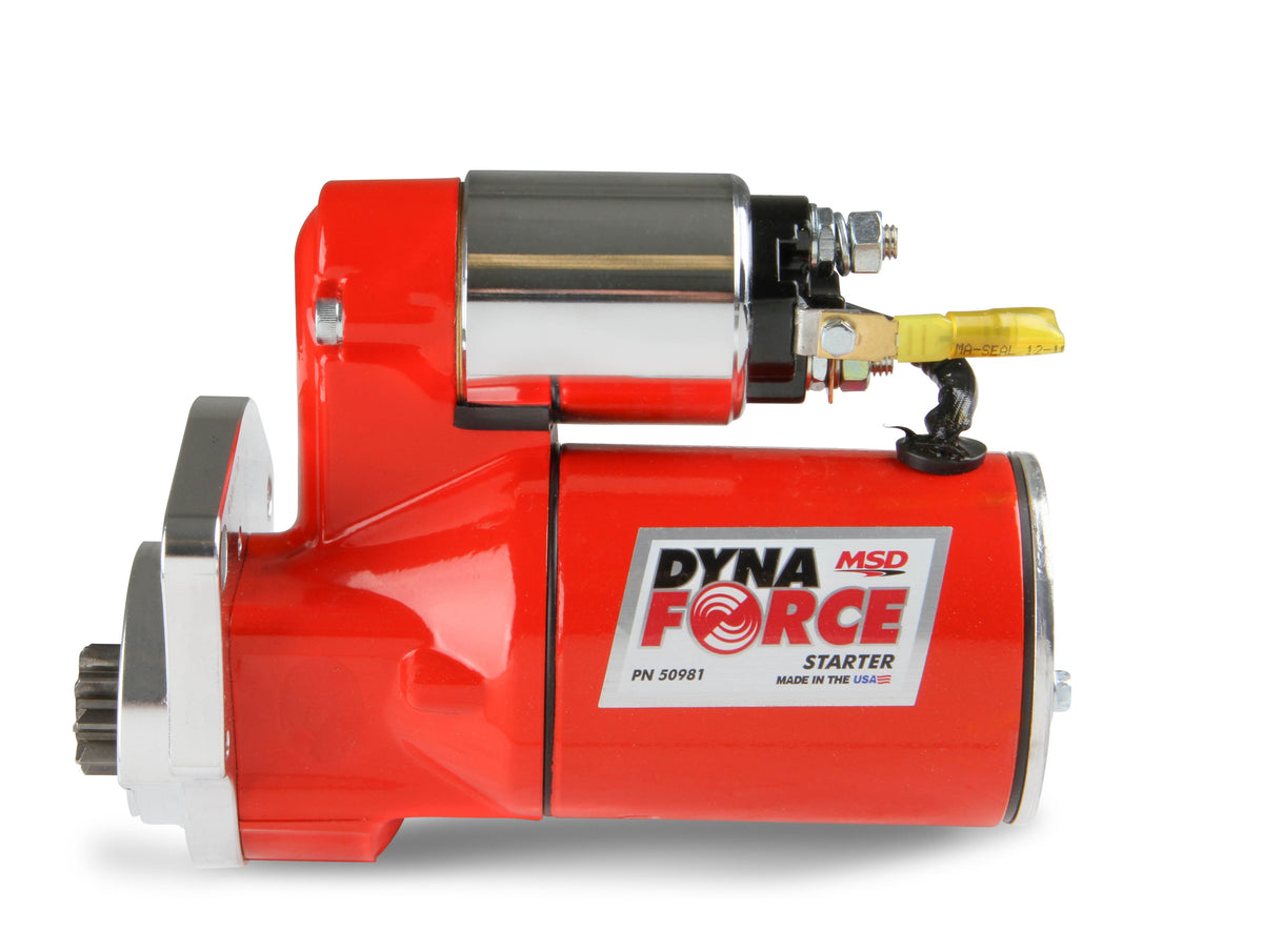 MSD 50981 DynaForce Starter - High Torque - Red