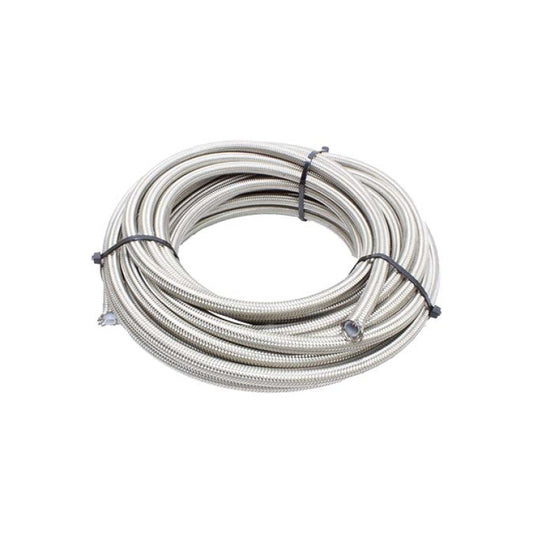 Snow Performance SNF-60830 8AN Braided Stainless PTFE Hose - 30ft