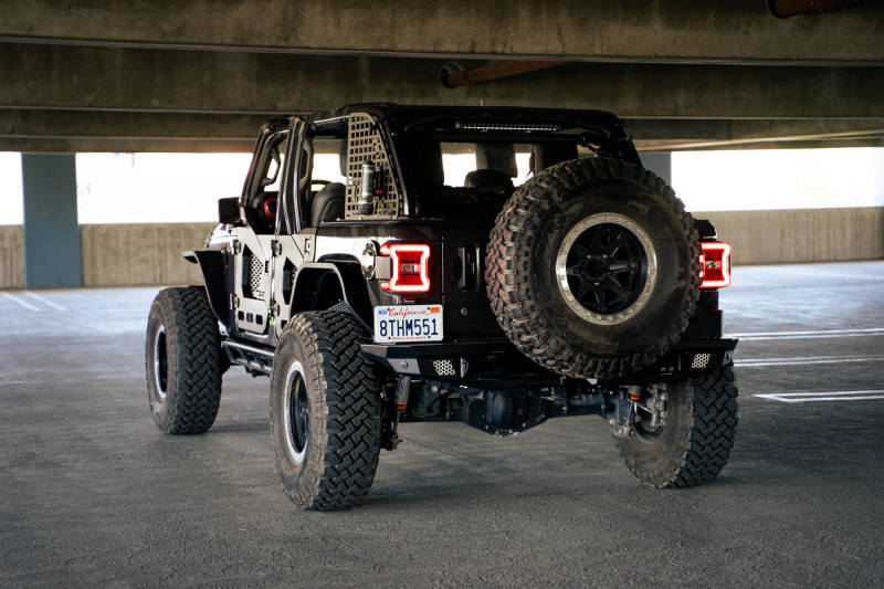 DV8 Offroad 18-23 Jeep Wrangler JL Slim Fender Flares - #FDJL-07