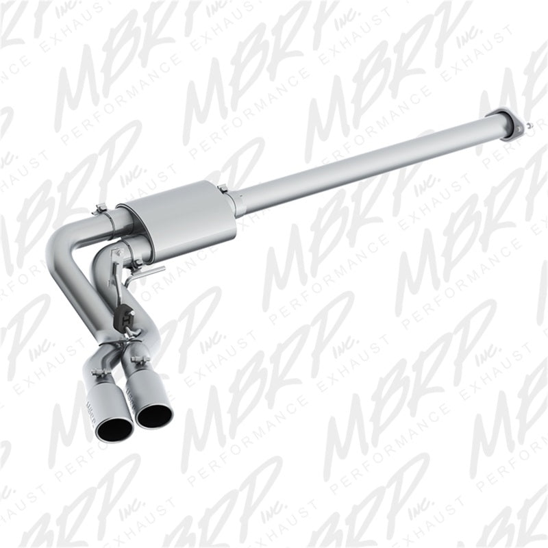 MBRP S5260304 Armor Pro Cat-Back Exhaust - 3-Inch Dual Pre-Axle Exit | T304 Stainless