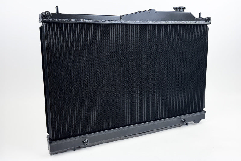 CSF 7224B Aluminum Radiator - Black for 2022+ Subaru WRX