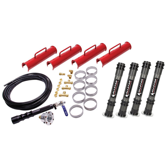 Allstar Performance Air Jacks Complete Kit 15.25in w/ Dirt Foot ALL11301