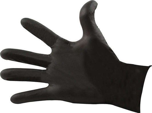 Allstar Performance Black Nitrile Gloves XXL Chemical Resistant ALL12027