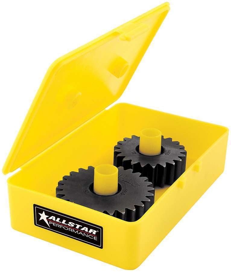 Allstar Performance Quick Change Gear Tote Plastic Yellow Midget ALL14352-10