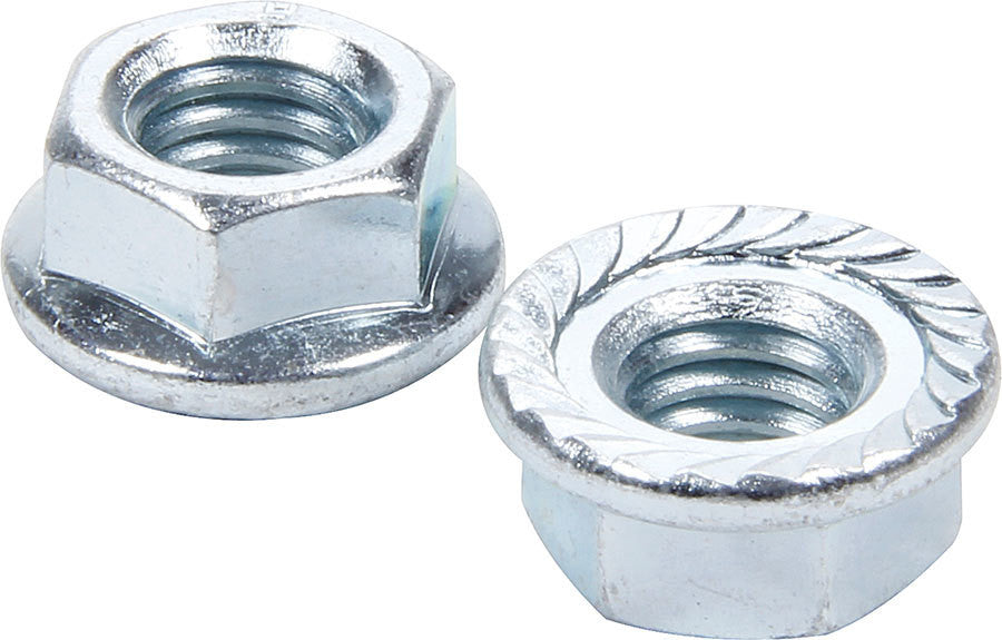Allstar Performance Serrated Flange Nuts 3/8-16 10pk ALL16042-10