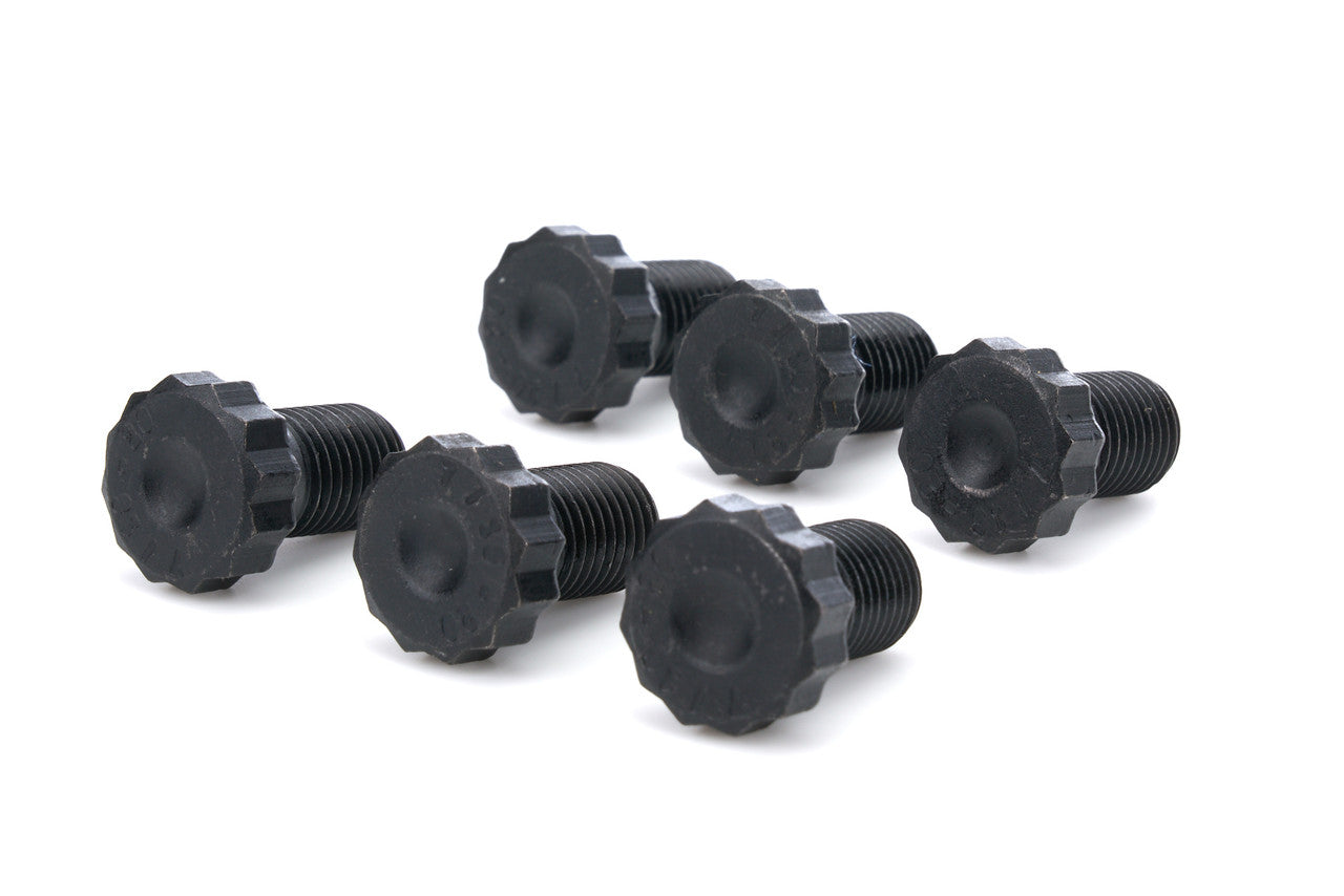 Allstar Performance Flexplate Bolt Kit Chevy 7/16"-20 x .685 5/8 Head Set of 6 ALL16175