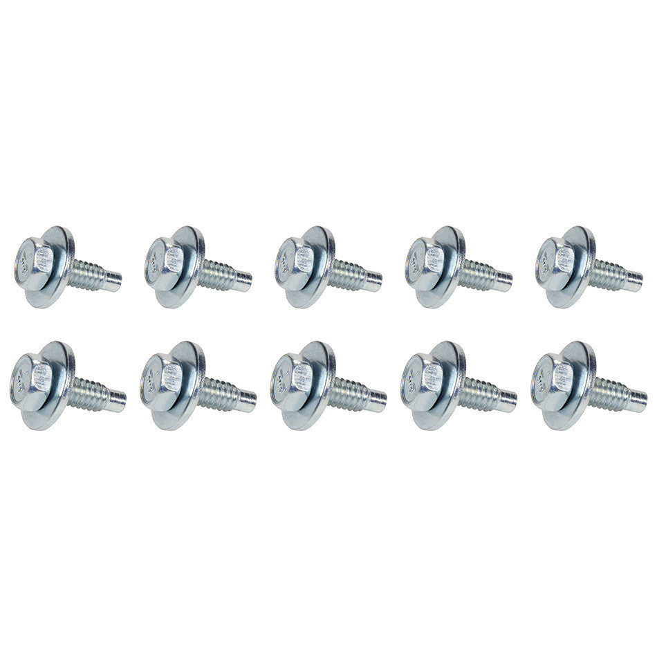 Allstar Performance Body Bolt 3/4in 10pk Silver ALL16552
