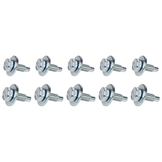 Allstar Performance Body Bolt 3/4in 10pk Silver ALL16552