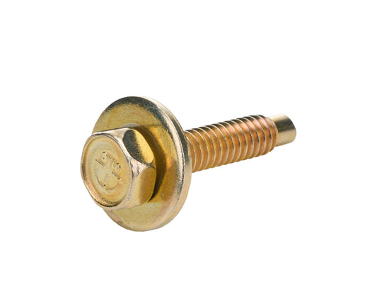 Allstar Performance Body Bolt 1-1/8in 10pk Gold ALL16554