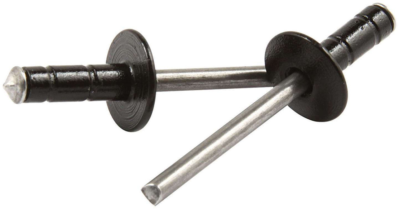 Allstar Performance Medium Head Rivet Black 250pk Multi Grip ALL18091