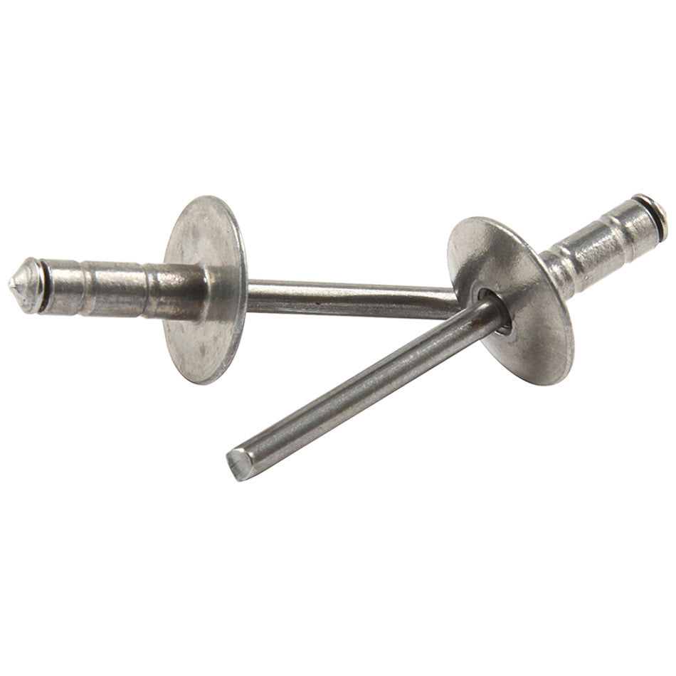 Allstar Performance Large Head Rivet Silver 250pk Multi Grip ALL18093