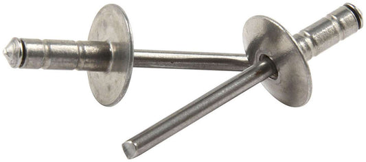 Allstar Performance Large Head Rivet Silver 250pk Multi Grip ALL18094
