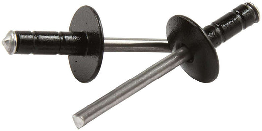 Allstar Performance Large Head Rivet Black 250pk Multi Grip ALL18095