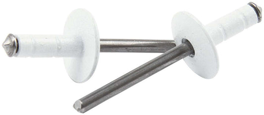 Allstar Performance Large Head Rivet White 250pk Multi Grip ALL18096