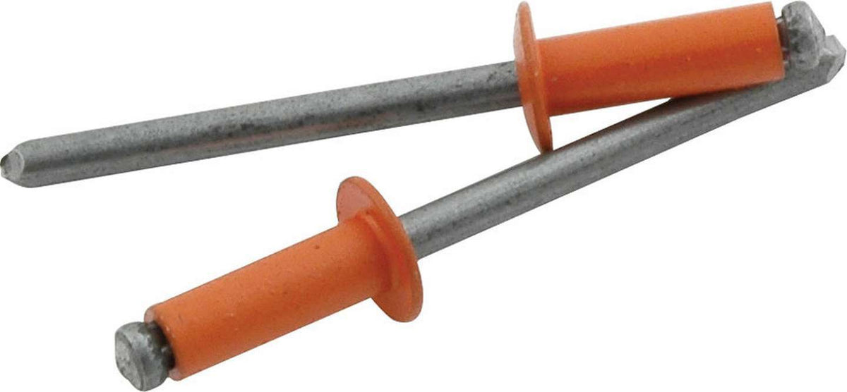 Allstar Performance Small Head Rivet Orange 250pk ALL18136