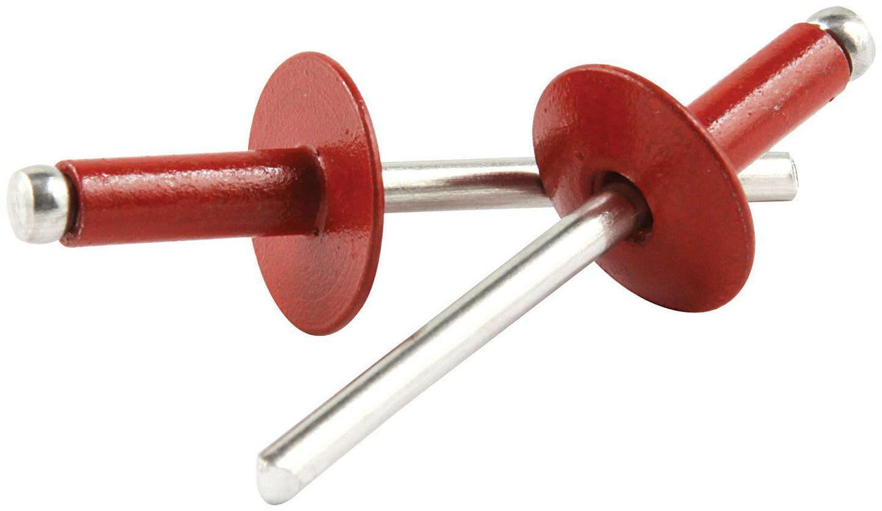 Allstar Performance Large Head Rivet Red Aluminum 250pk ALL18164