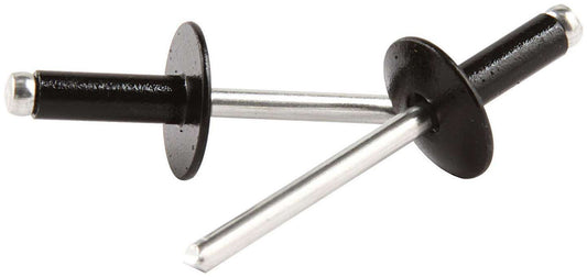 Allstar Performance Large Head Rivet Black Aluminum 250pk ALL18170