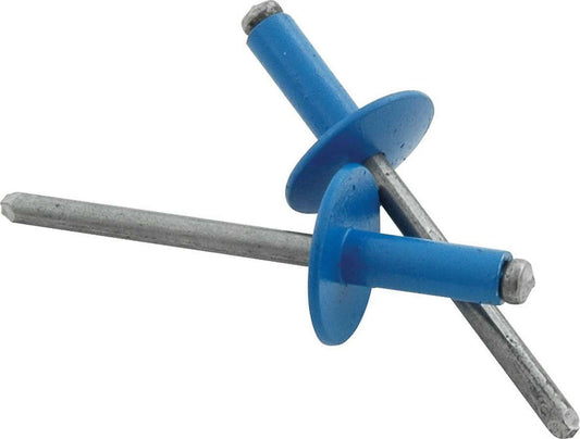 Allstar Performance Large Head Rivet 250Pk Pepsi Blue ALL18174