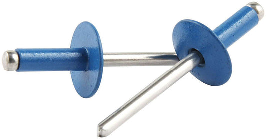 Allstar Performance Large Head Rivet Blue Aluminum 250pk Pepsi ALL18175