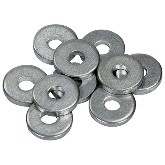 Allstar Performance 1/8in Back Up Washers 500Pk Aluminum ALL18200