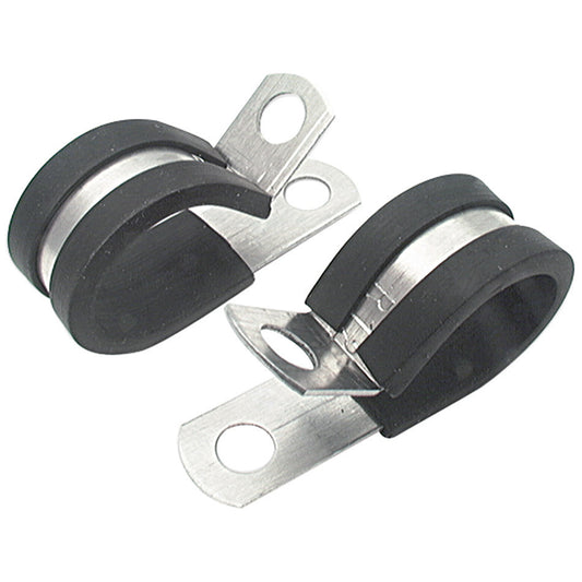 Allstar Performance Aluminum Line Clamps 5/8in 50pk ALL18304-50