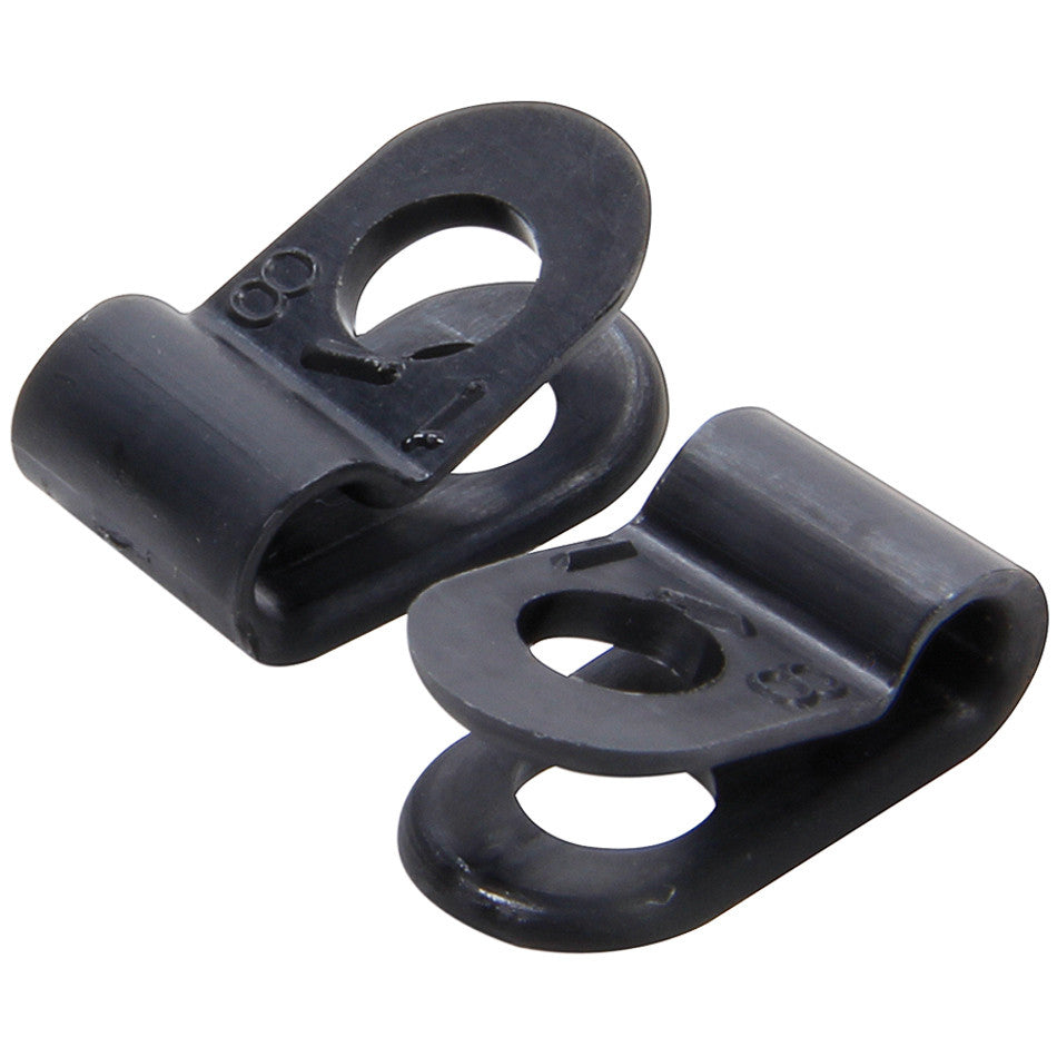 Allstar Performance Nylon Line Clamps 1/8in 10pk ALL18309