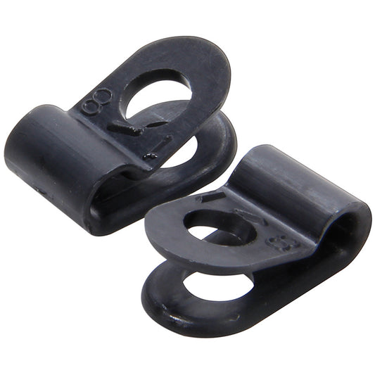 Allstar Performance Nylon Line Clamps 1/8in 10pk ALL18309
