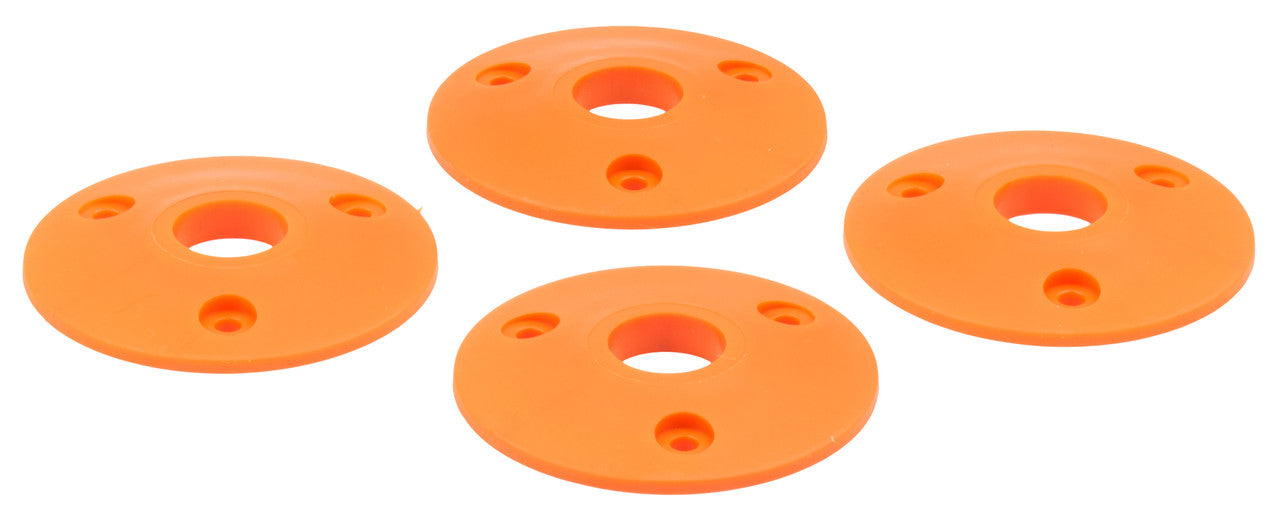 Allstar Performance Scuff Plate Plastic Orange 4pk ALL18434