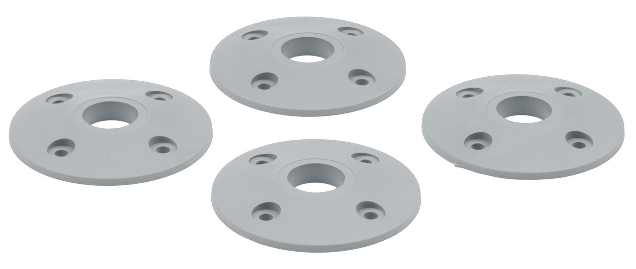 Allstar Performance Scuff Plate Plastic Silver 4pk ALL18435
