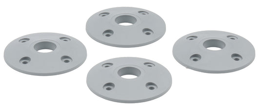 Allstar Performance Scuff Plate Plastic Silver 4pk ALL18435