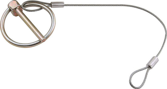Allstar Performance Flip-Over Clip 3/16in with 10in Lanyard ALL18462