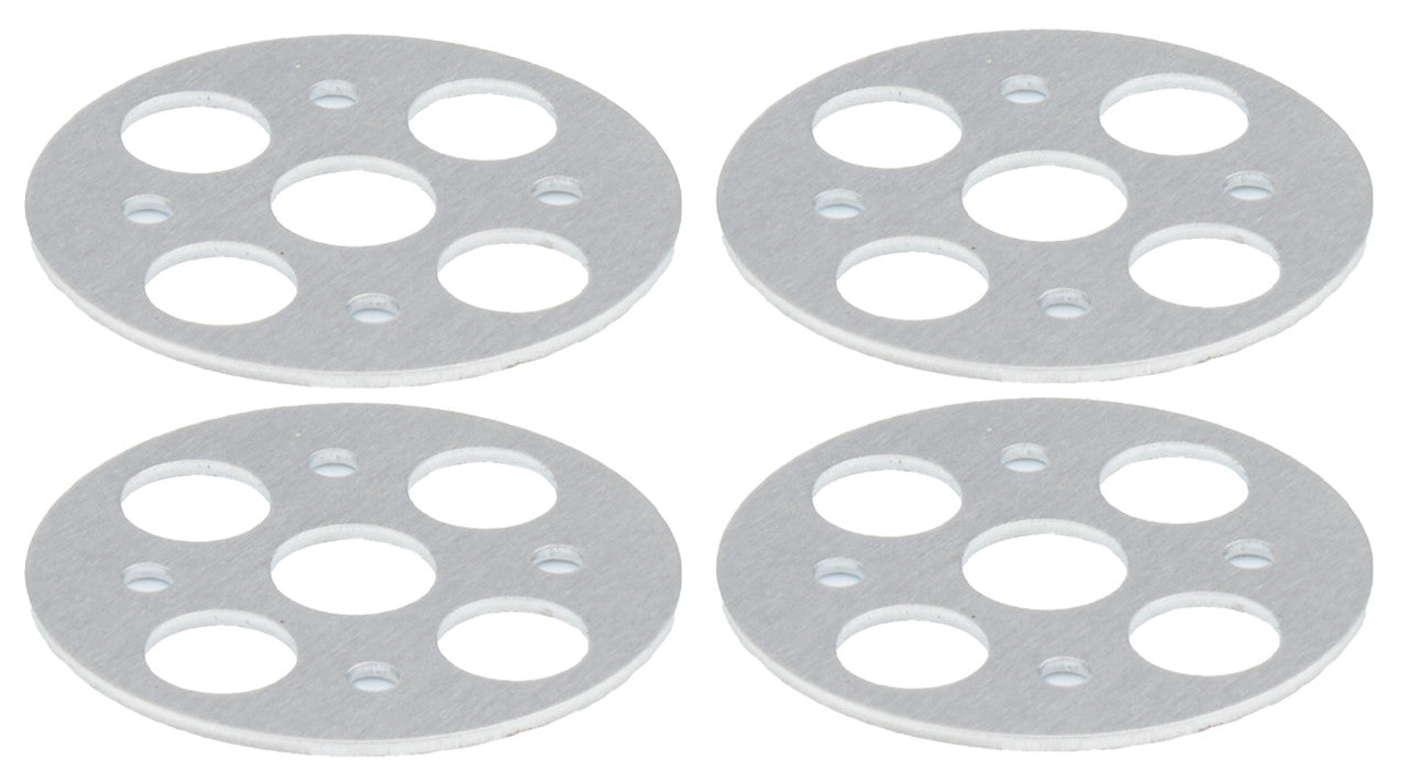 Allstar Performance Lightweight Scuff Plate Aluminum 3/8in 4pk ALL18470
